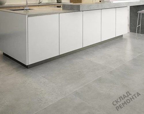 Фото Керамогранит матовый Steppe Ceramics Concrete Grey серый 600*600*9 – купить в Томске: цена, описание, фото. Интернет-магазин 3