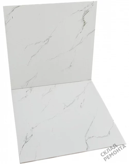 Фото Керамогранит матовый Diamond Ceramics 66D01 белый 600*600*9,5 – купить в Томске: цена, описание, фото. Интернет-магазин 3