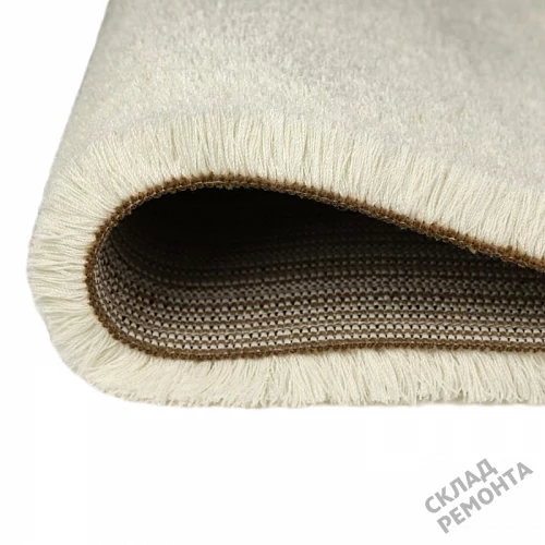 Фото Ковролин OZ Kaplan Gold Shaggy 01800A white белый – купить в Томске: цена, описание, фото. Интернет-магазин 3