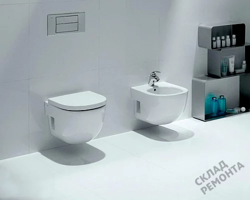 Фото Унитаз подвесной Roca Meridian Compact 346248000 купить в Томске: цена, описание, фото. Интернет-магазин 3
