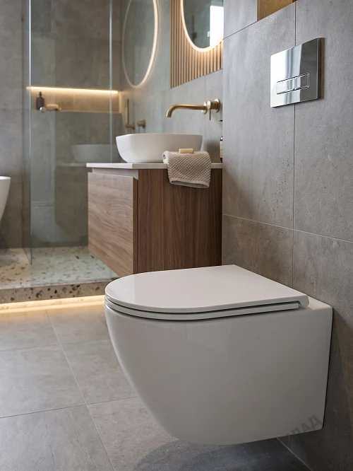 Фото Унитаз подвесной Calypso CS46OK безободковый купить в Томске: цена, описание, фото. Интернет-магазин 1