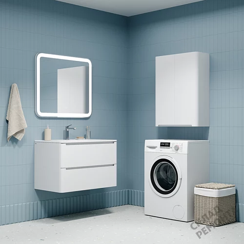 Фото Шкаф подвесной Iddis Эдифис EDI60W0i97, белый купить в Томске: цена, описание, фото. Интернет-магазин 4