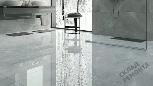 Фото Керамогранит матовый Steppe Ceramics Pulpis Grey серый 600*1200*10 – купить в Томске: цена, описание, фото. Интернет-магазин 4
