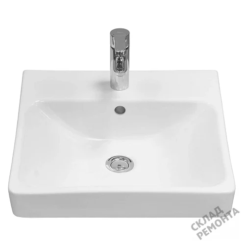 Фото Раковина на тумбу Акватон Адриана 45 1WH501630, 45 см купить в Томске: цена, описание, фото. Интернет-магазин 2