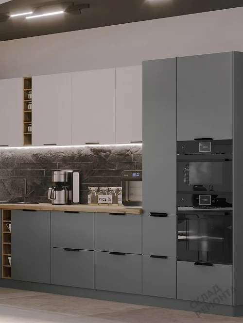 Фото Кухня Leko Аттика смок – купить в Томске: цена, описание, фото. Интернет-магазин 1