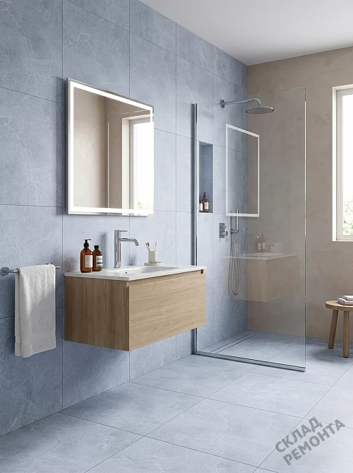 Фото Керамогранит матовый Diamond Ceramics 66N01 светло-серый 600*600*9,5 – купить в Томске: цена, описание, фото. Интернет-магазин 1