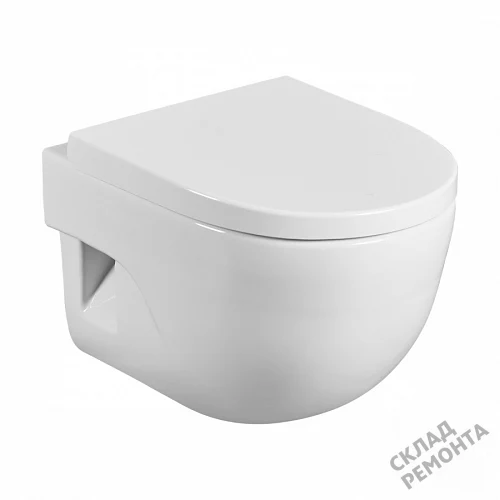 Фото Унитаз подвесной Roca Meridian Compact 346248000 купить в Томске: цена, описание, фото. Интернет-магазин 4