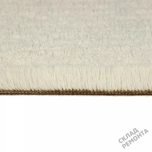 Фото Ковролин OZ Kaplan Gold Shaggy 01800A white белый – купить в Томске: цена, описание, фото. Интернет-магазин 5