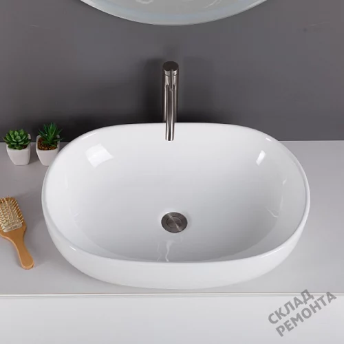 Фото Раковина накладная BelBagno BB1084 60 см купить в Томске: цена, описание, фото. Интернет-магазин 5