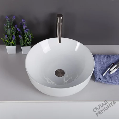 Фото Раковина накладная BelBagno BB1315 41 см купить в Томске: цена, описание, фото. Интернет-магазин 4