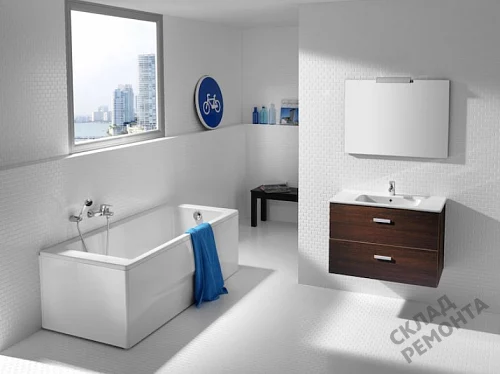 Фото Ванна акриловая Roca Easy ZRU9302904 без гидромассажа 150*70  купить в Томске: цена, описание, фото. Интернет-магазин 2