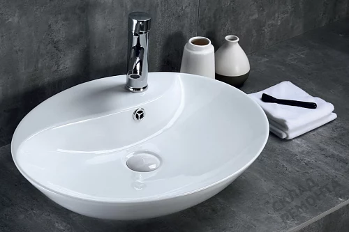 Фото Раковина накладная BelBagno BB1370 55.5 см купить в Томске: цена, описание, фото. Интернет-магазин 4
