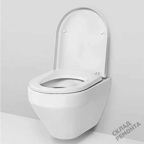 Фото Унитаз подвесной Am.Pm Spirit V2.0 C701700WH безободковый купить в Томске: цена, описание, фото. Интернет-магазин 3