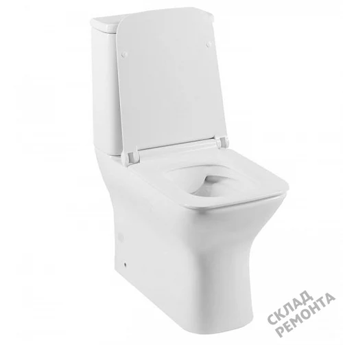 Фото Унитаз напольный Aquanet Cube-C 210759 безободковый купить в Томске: цена, описание, фото. Интернет-магазин 6