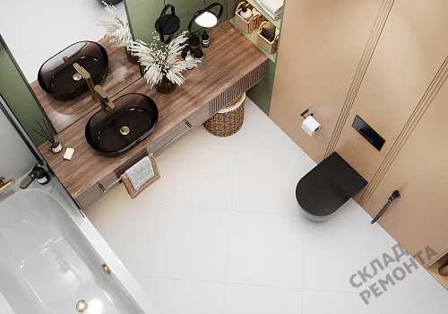 Фото Керамогранит матовый Alma Ceramica Твин GFU04WIN00R белый 600*600*9 – купить в Томске: цена, описание, фото. Интернет-магазин 2