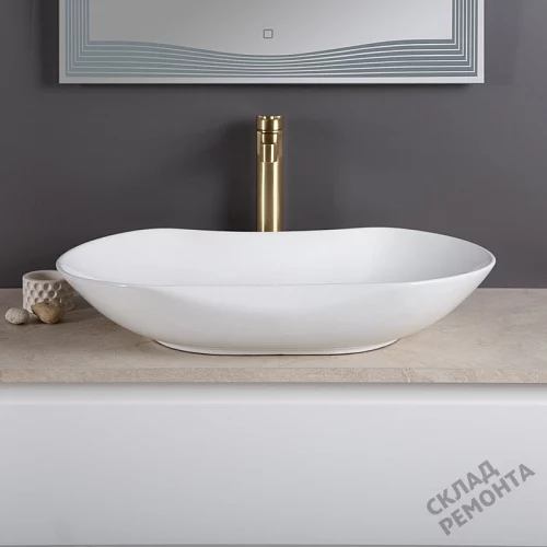 Фото Раковина накладная BelBagno BB1334, 66,5 см купить в Томске: цена, описание, фото. Интернет-магазин 3