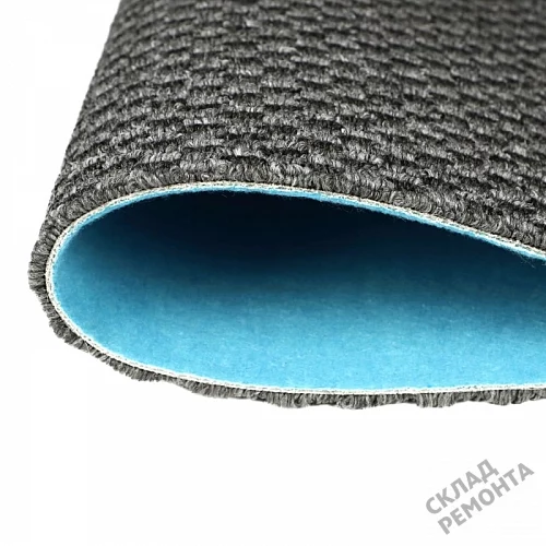 Фото Ковролин Urggazcarpet Платан 10276 Black черный – купить в Томске: цена, описание, фото. Интернет-магазин 3