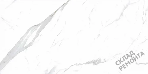 Фото Керамогранит матовый Steppe Ceramics Statuario White белый 600*1200*10 – купить в Томске: цена, описание, фото. Интернет-магазин 2