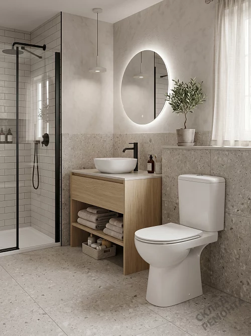Фото Унитаз напольный Roca Access ZRU9307684 купить в Томске: цена, описание, фото. Интернет-магазин 1
