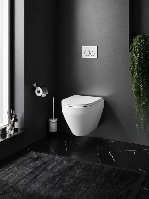 Фото Унитаз подвесной Am.Pm Spirit V2.0 C701700WH безободковый купить в Томске: цена, описание, фото. Интернет-магазин 1
